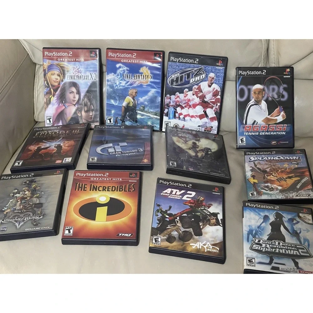 Lot‎ Of 12 Ps2 Games Good Condition